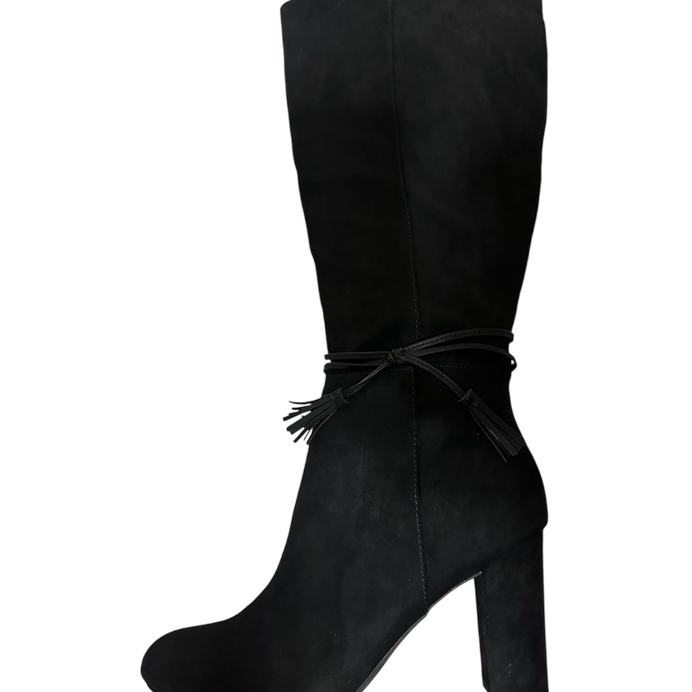 Elegant Black Knee-High Women's Boots